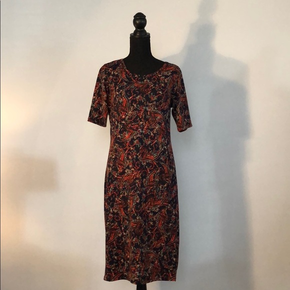 LuLaRoe Julia Size M - Picture 2 of 5